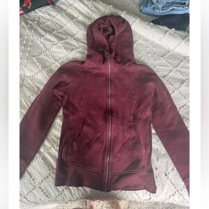 Lululemon Athletica Maroon Hoodie